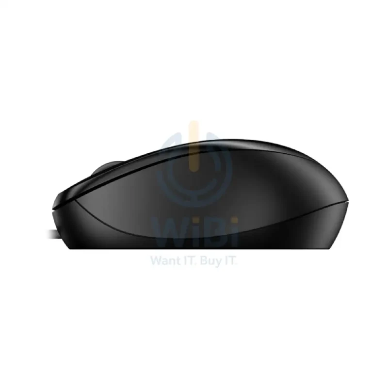 ماوس سلكي إتش بي 1000، حتى 1200 dpi، USB-A، أسود