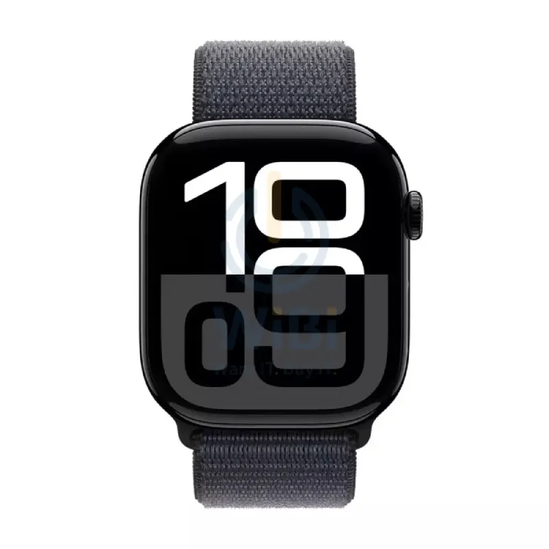 Apple Watch Series 10 with Sport Loop - LTPO OLED / 64GB / 42mm / Bluetooth / Wi-Fi / Cellular / Jet Black