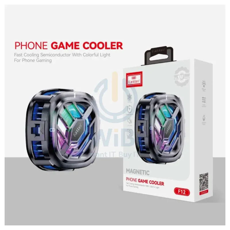 Earldom F12 Smartphone Cooling Fan for Mobile Gaming