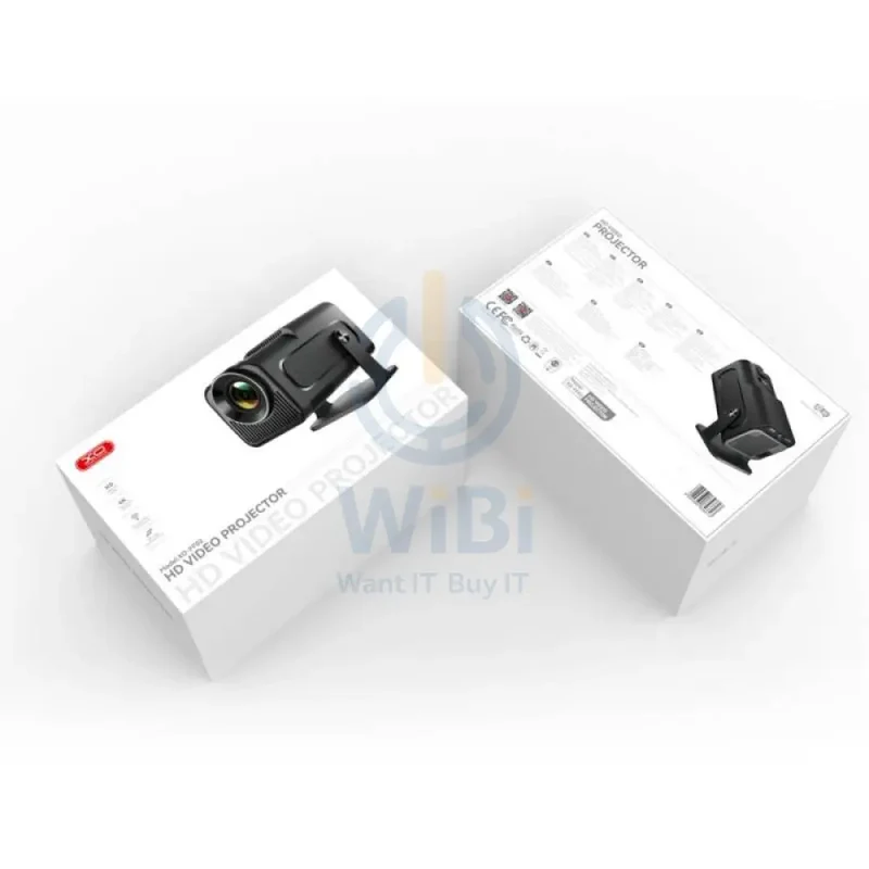 XO FF02 HD Video Projector - Black