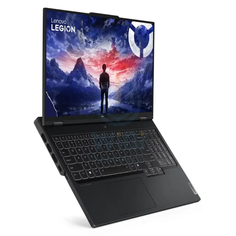 Lenovo Legion Pro 7 Gen 9 Gaming PC - 16.0" WQXGA / i9 / 32GB / 1TB (NVMe M.2 SSD) / RTX 4080 12GB VGA / DOS (Without OS) / 1YW / Arabic/English / Eclipse Black / 4 Switchable Keycaps and Easy Tool + Lenovo Legion Gaming Speed Mouse Pad M - Laptop