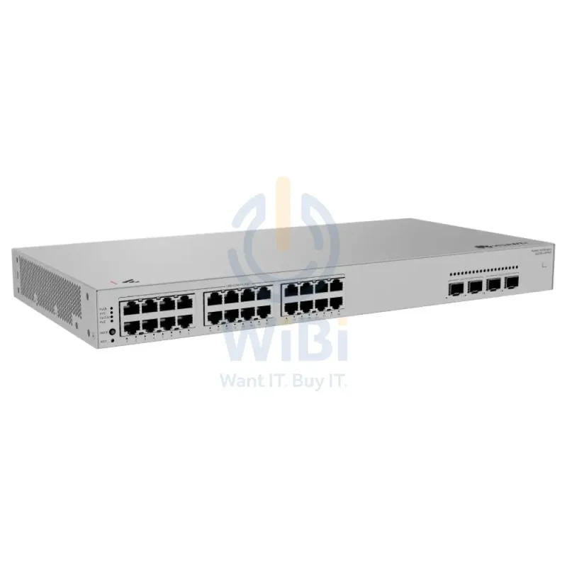Huawei eKitEngine S220S-24P4JX Switch - 98 Gbit/s / 10G SFP+ / GE RJ45 - Switch