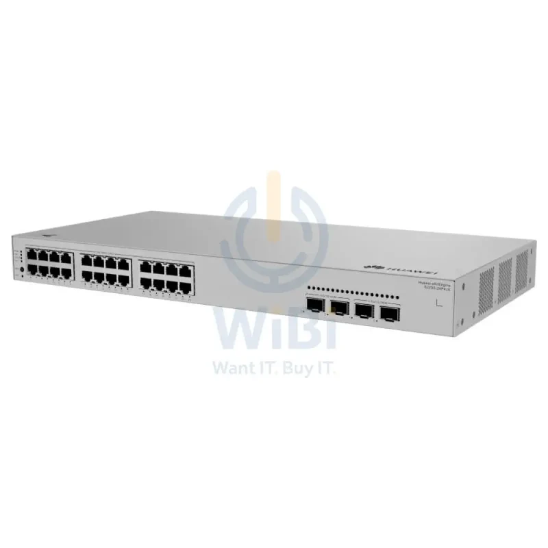 Huawei eKitEngine S220S-24P4JX Switch - 98 Gbit/s / 10G SFP+ / GE RJ45 - Switch