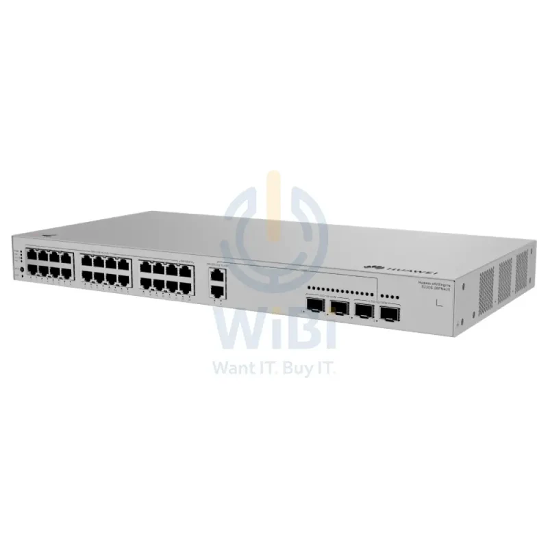 Huawei eKitEngine S220S-26PN4JX Switch - 98 Gbit/s / 10G SFP+ / GE RJ45 - Switch