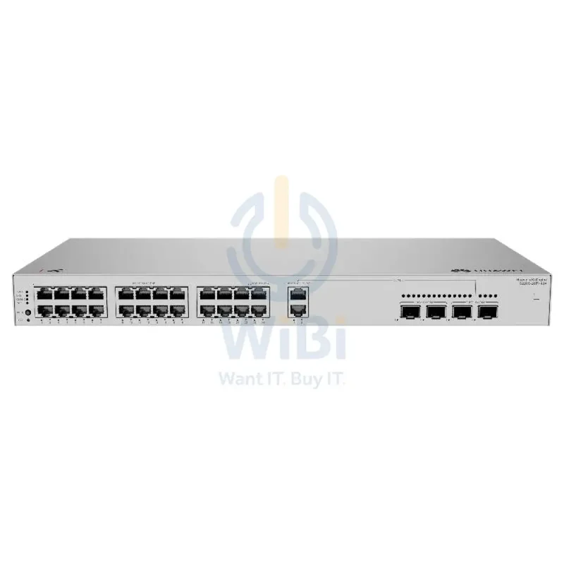 Huawei eKitEngine S220S-26PN4JX Switch - 98 Gbit/s / 10G SFP+ / GE RJ45 - Switch