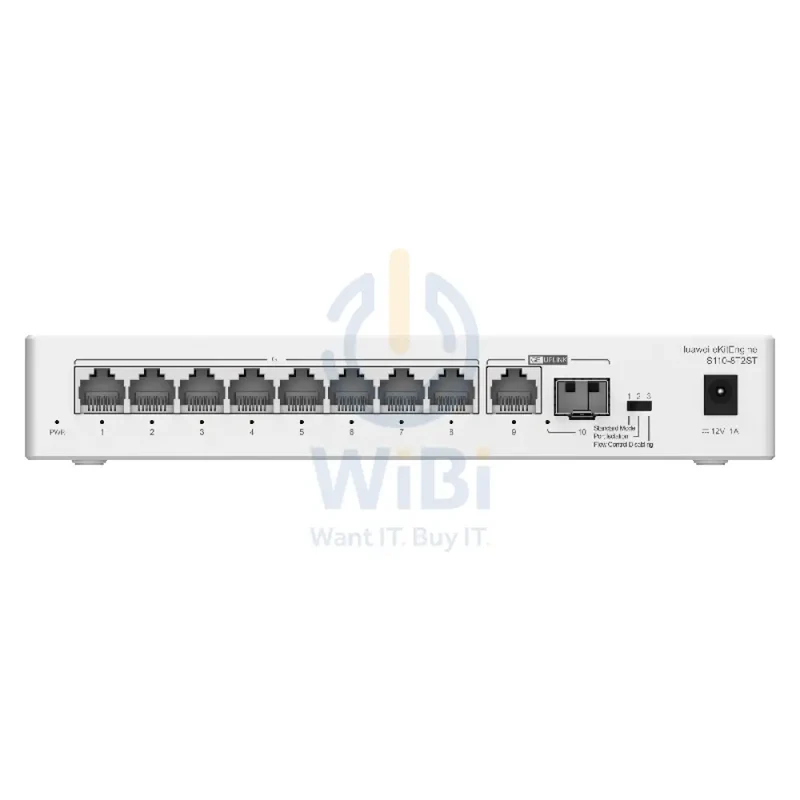 Huawei eKitEngine S110-8T2ST 8-Port Unmanaged Gigabit Ethernet - 8 Ports / Unmanaged - Switch
