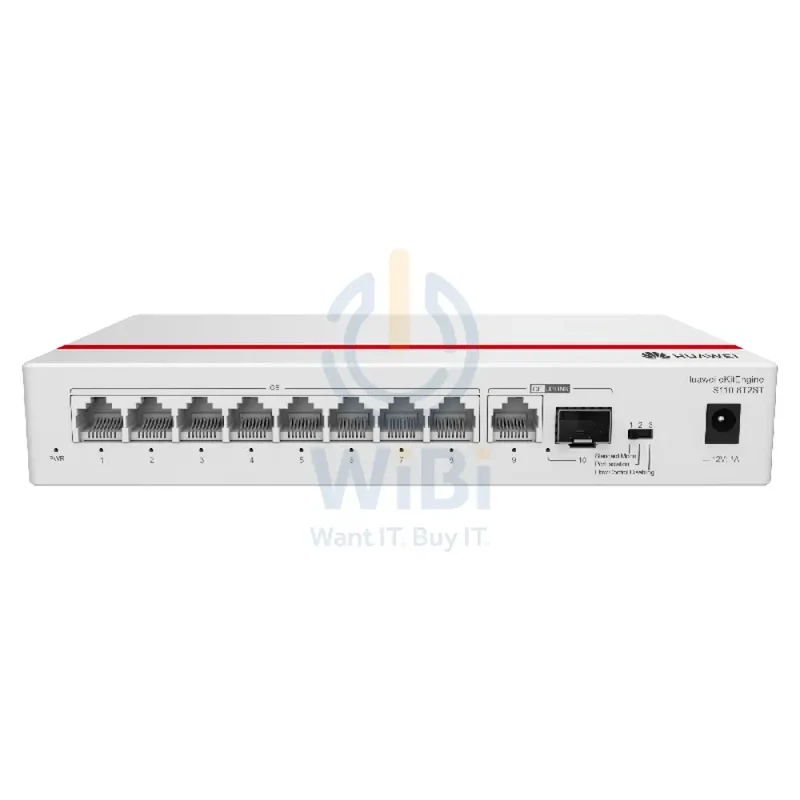 Huawei eKitEngine S110-8T2ST 8-Port Unmanaged Gigabit Ethernet - 8 Ports / Unmanaged - Switch