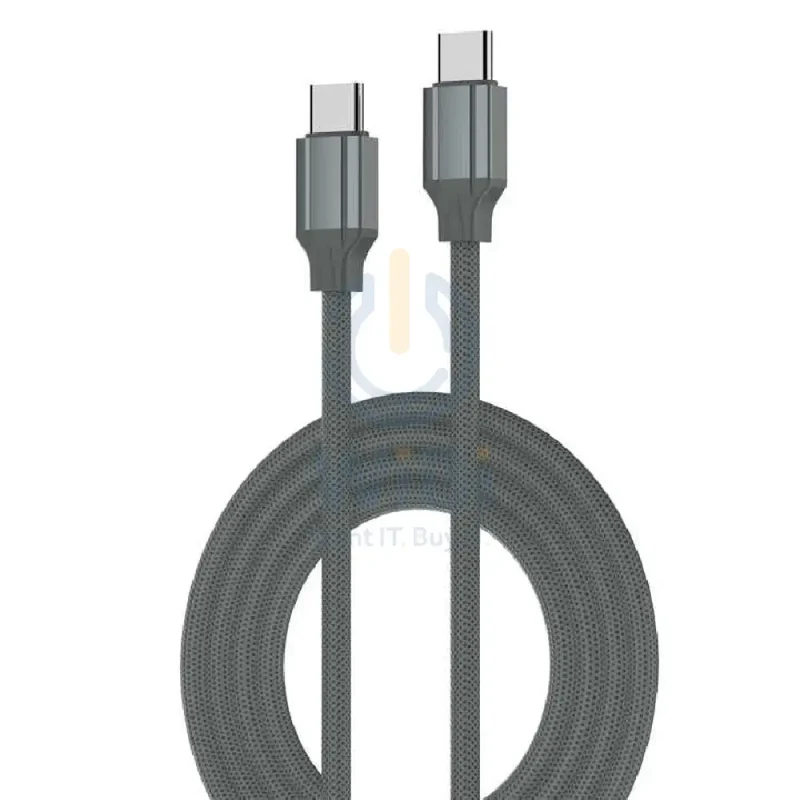 LDNIO LC442C Fast Charging Data Cable - 100W / 2 Meter / Type-C / Grey