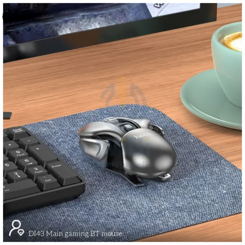 HOCO DI43 Robot 2.4G Gaming Wireless Mouse - 1600dpi / Black