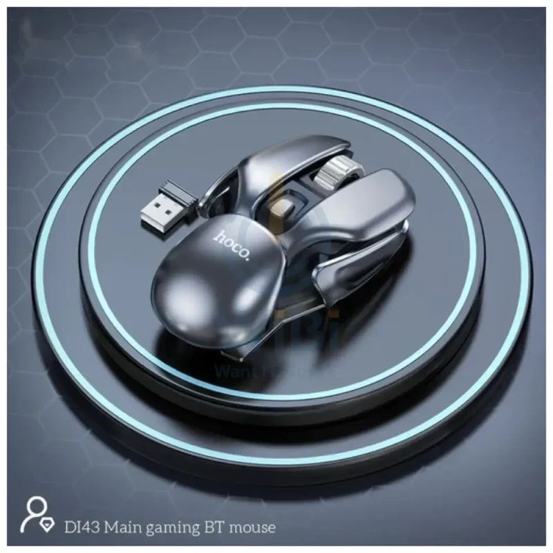 HOCO DI43 Robot 2.4G Gaming Wireless Mouse - 1600dpi / Black