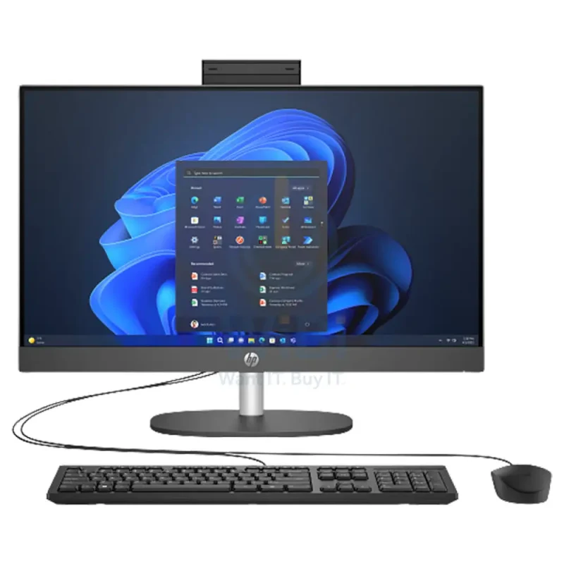 HP ProOne 240 G10 AIO - i5 / 8GB / 512GB (NVMe M.2 SSD) / 23.8" FHD Non-Touch / Win 11 Pro / 1YW - Desktop