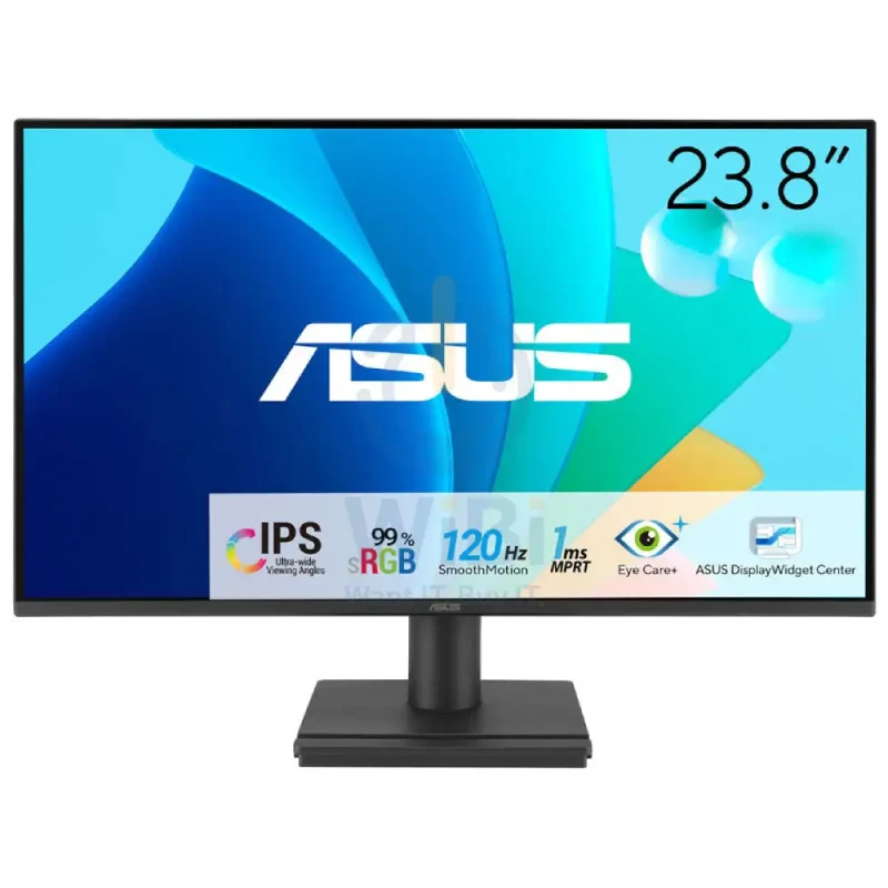 ASUS VA249HG Eye Care Gaming Monitor - 24" FHD / 1ms / 120Hz / HDMI 1.4 / VGA / Adaptive-Sync / 3YW - Gaming Monitor