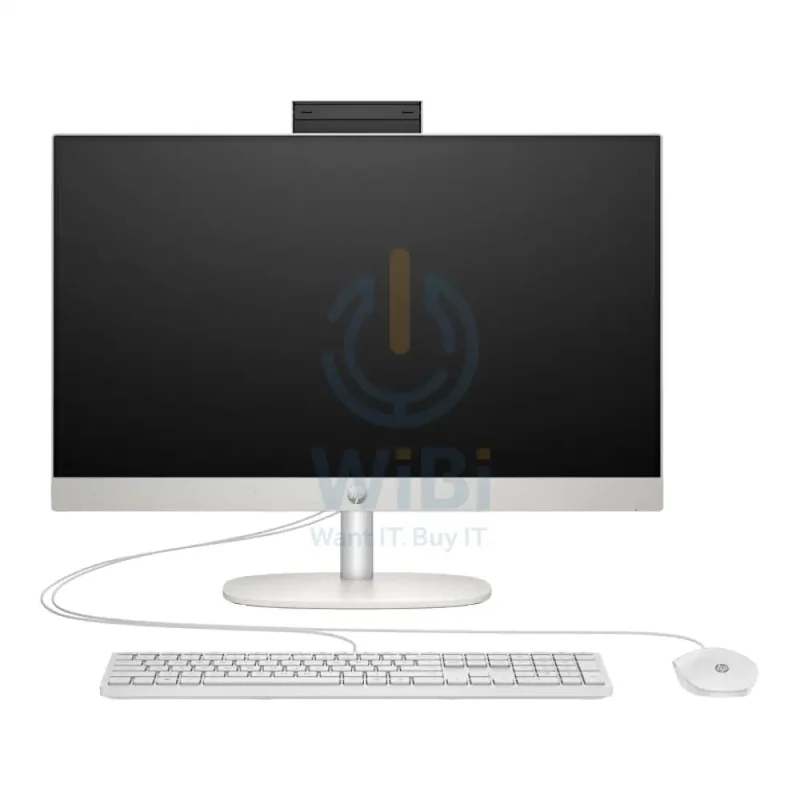 HP 24-CR0040NE AIO PC - 23.8" FHD Non-Touch / i7 / 8GB / 512GB (NVMe M.2 SSD) / Win 11 Pro / 1YW / Shell White - Desktop