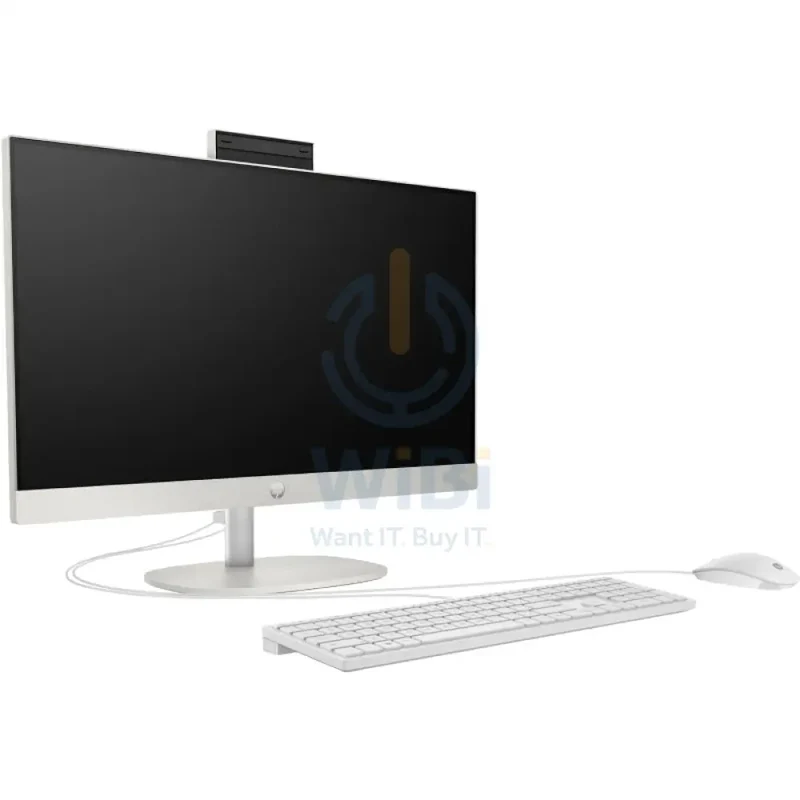HP 24-CR0040NE AIO PC - 23.8" FHD Non-Touch / i7 / 8GB / 512GB (NVMe M.2 SSD) / Win 11 Pro / 1YW / Shell White - Desktop