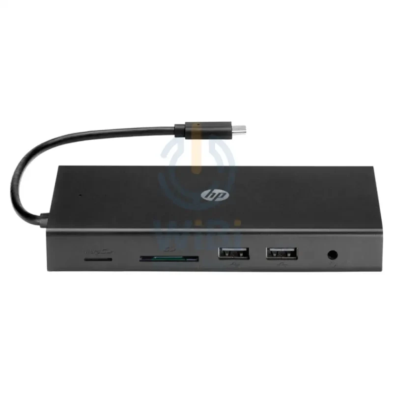 موزع منافذ سفر HP متعدد المنافذ بتوصيل USB-C