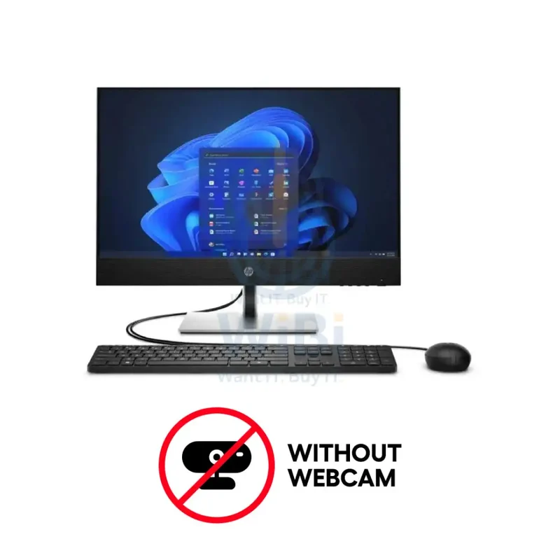HP ProOne 440 G9 AIO Without Web Camera - i7 / 16GB / 1TB (NVMe M.2 SSD) / 23.8" FHD Touch / Win 11 Pro / No Speaker / 1YW - Desktop