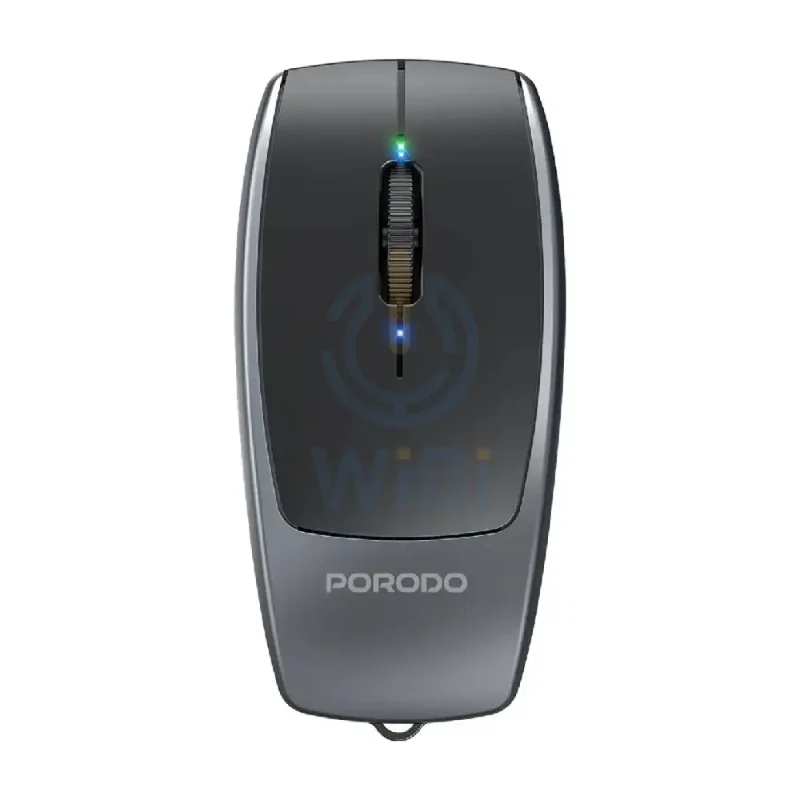 Porodo PDM109 Wireless Mouse with Card Reader - 1600dpi / Bluetooth / 120mAh / Black