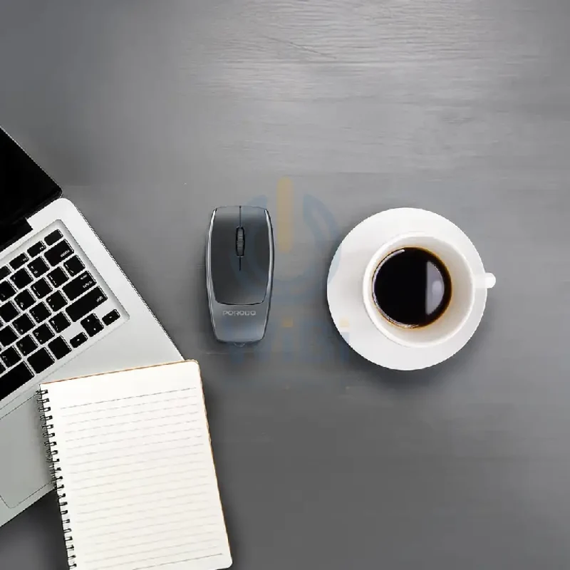 Porodo PDM109 Wireless Mouse with Card Reader - 1600dpi / Bluetooth / 120mAh / Black