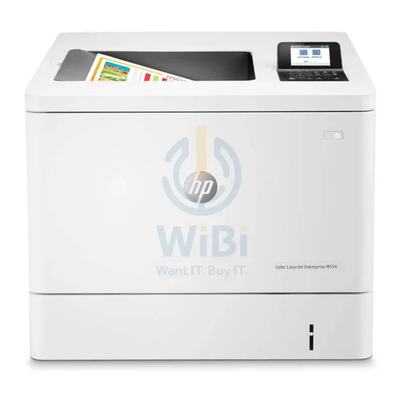 طابعة إتش بي كولور ليزر جيت إنتربرايز M554dn ليزر ملونة - 33 صفحة في الدقيقة / دقة 1200 نقطة في البوصة / A4 / USB / شبكة محلية (LAN)