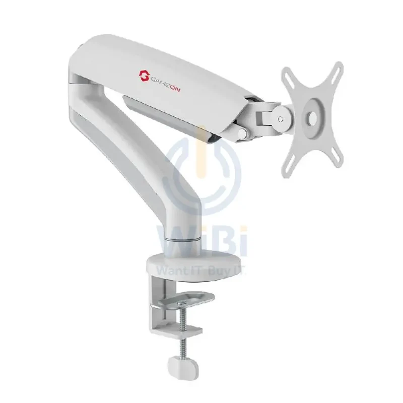 GameOn GO-5400 Single Monitor Arm - White