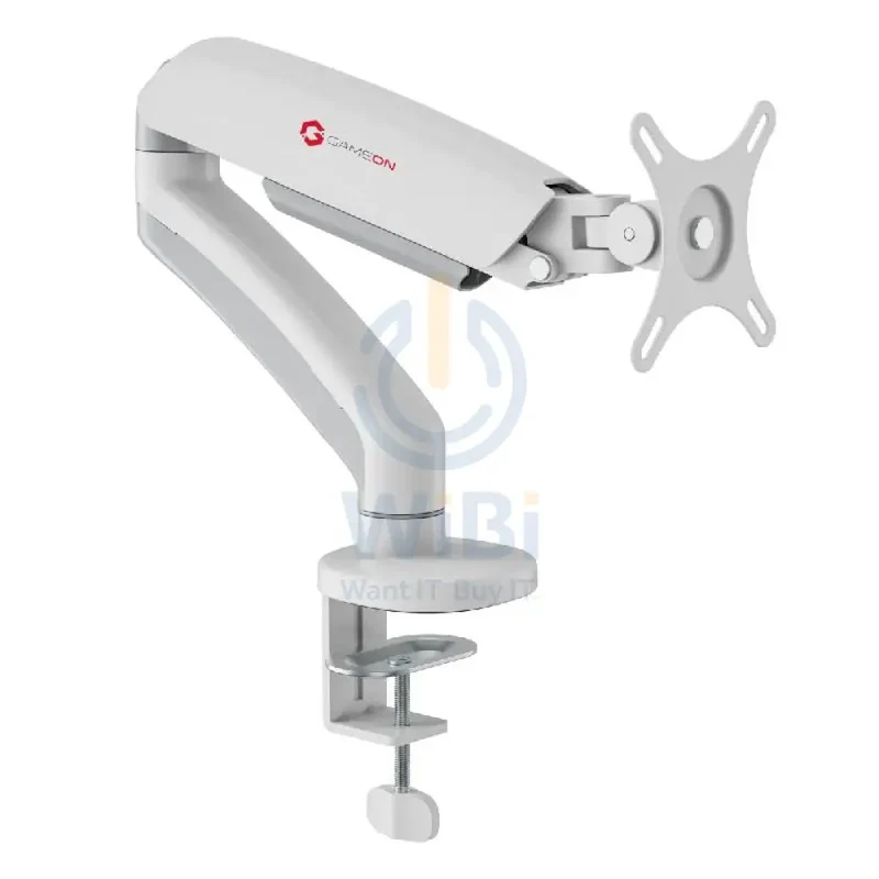 GameOn GO-5400 Single Monitor Arm - White