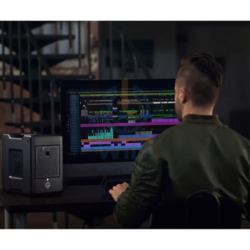 SanDisk G-RAID SHUTTLE 4 Professional 4-Bay - 80TB / Up to 800MB/s / USB-C 3.2 Gen 1/Thunderbolt 3 - External HDD