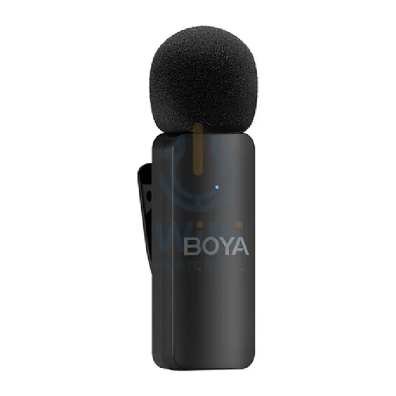 BOYA BY-V4U Ultracompact 4-Person Wireless Microphone System - USB-C / Black