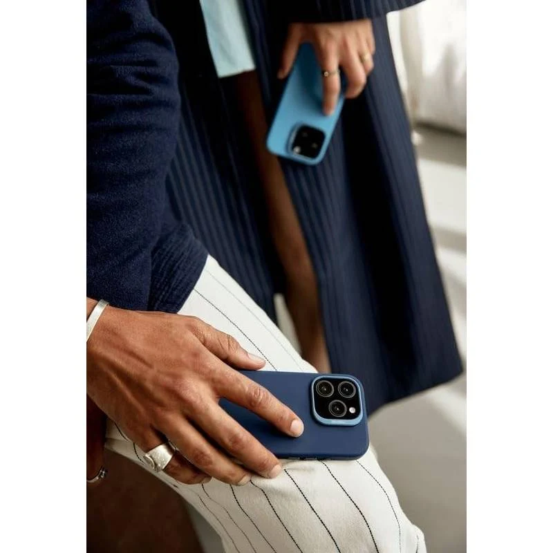 Decoded AntiMicrobial Silicone Case - Apple iPhone 16 Pro Max / Navy
