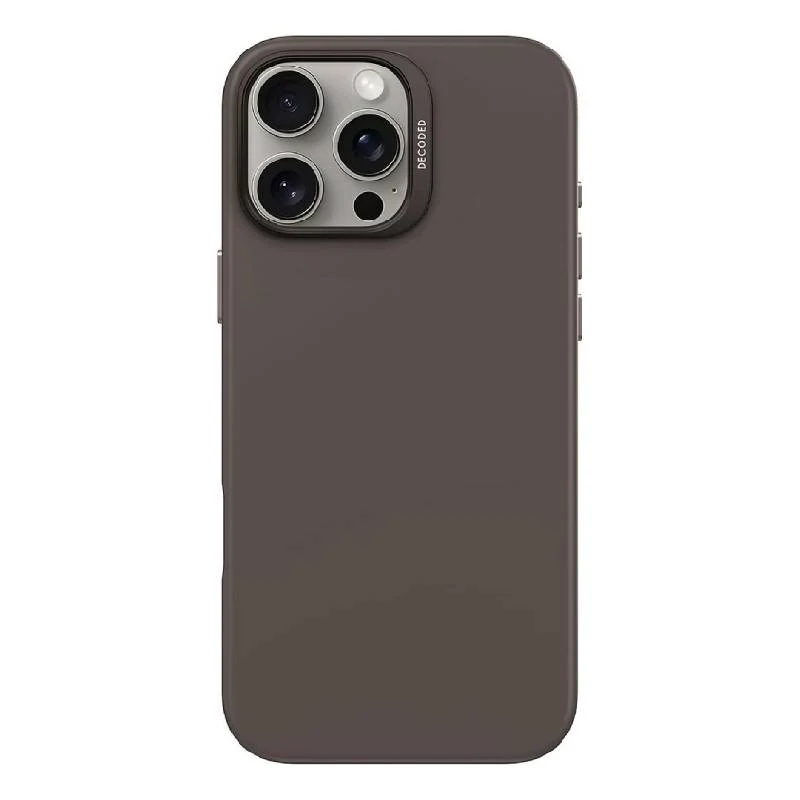 Decoded AntiMicrobial Silicone Case - Apple iPhone 16 Pro Max / Black