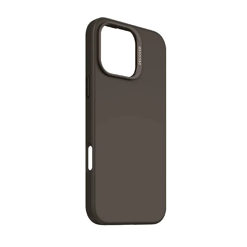 Decoded AntiMicrobial Silicone Case - Apple iPhone 16 Pro Max / Black