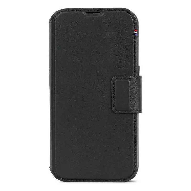 Decoded Leather Detachable Wallet Magsafe Case - Apple iPhone 15 Pro / Black