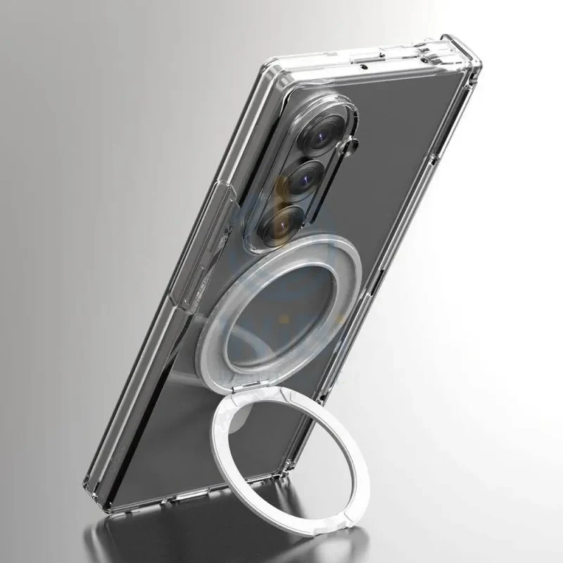 Araree Nukin 360 Magsafe Stand With Hinge Protection Case - Samsung Galaxy Z Fold 7 / Clear