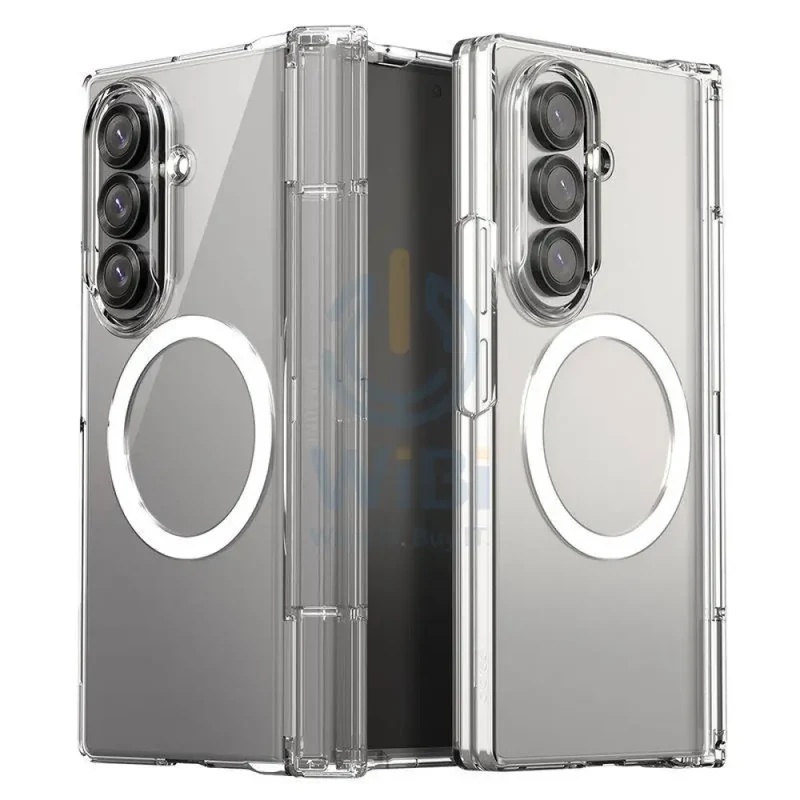 Araree Nukin 360 Magsafe With Hinge Protection Case - Samsung Galaxy Z Fold 7 / Clear