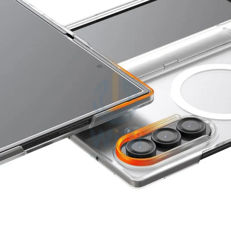Araree Nukin 360 Magsafe With Hinge Protection Case - Samsung Galaxy Z Fold 7 / Clear