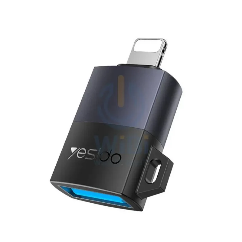Yesido GS32 USB OTG Adapter - Up to 480Mbps / Lightning / Black