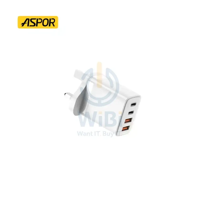 Aspor A833 40W PD Super Power Fast Charger - 40W / White