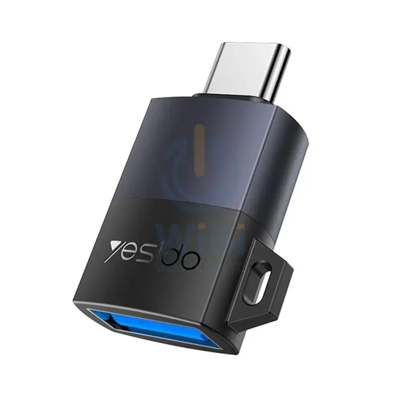 Yesido GS31 USB OTG Adapter - 18W / Type-C / Black