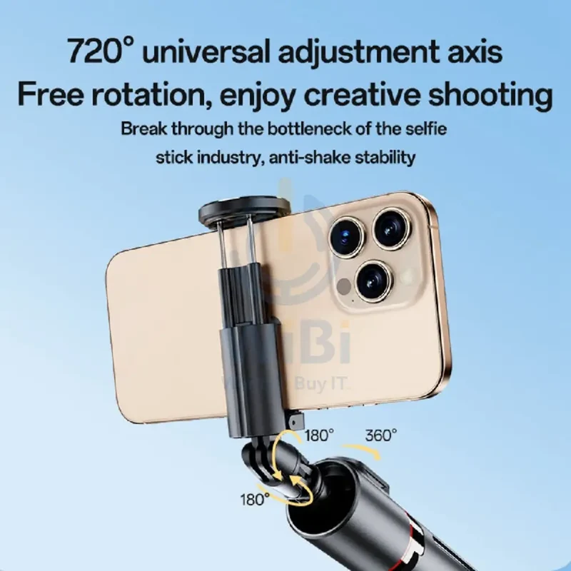 Yesido SF30 Tripod Selfie Stick - Bluetooth / Black