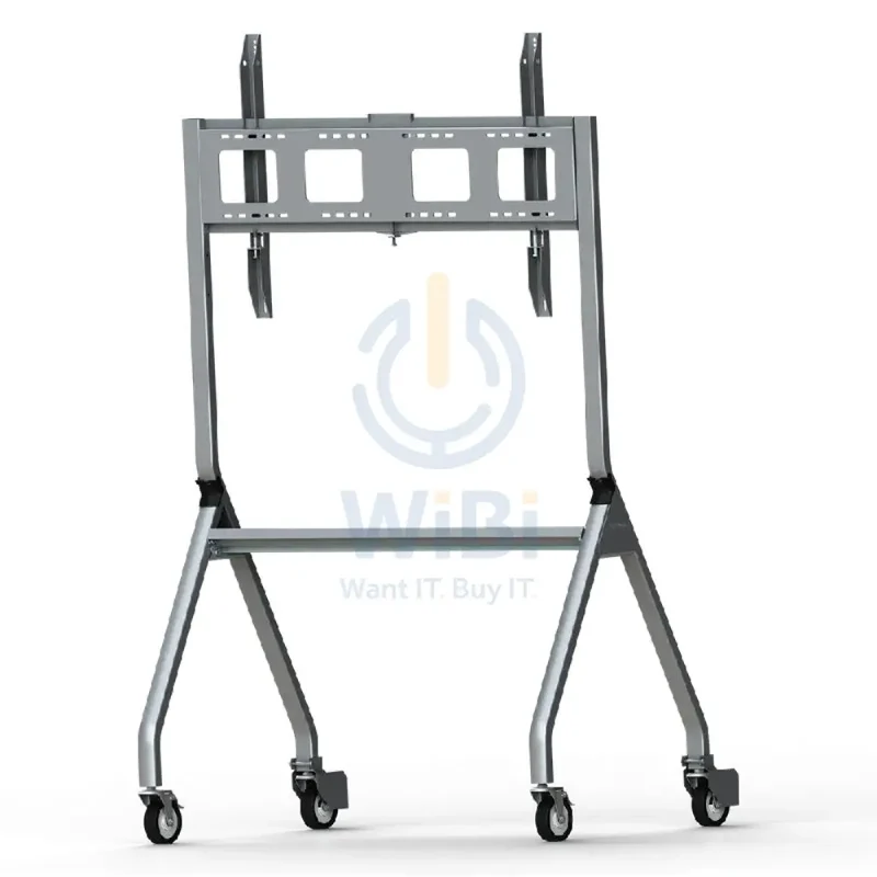 ViewSonic VB-STND-005 Slim Trolley Cart - 55"- 98" / Gray