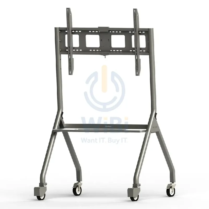 ViewSonic VB-STND-005 Slim Trolley Cart - 55"- 98" / Gray
