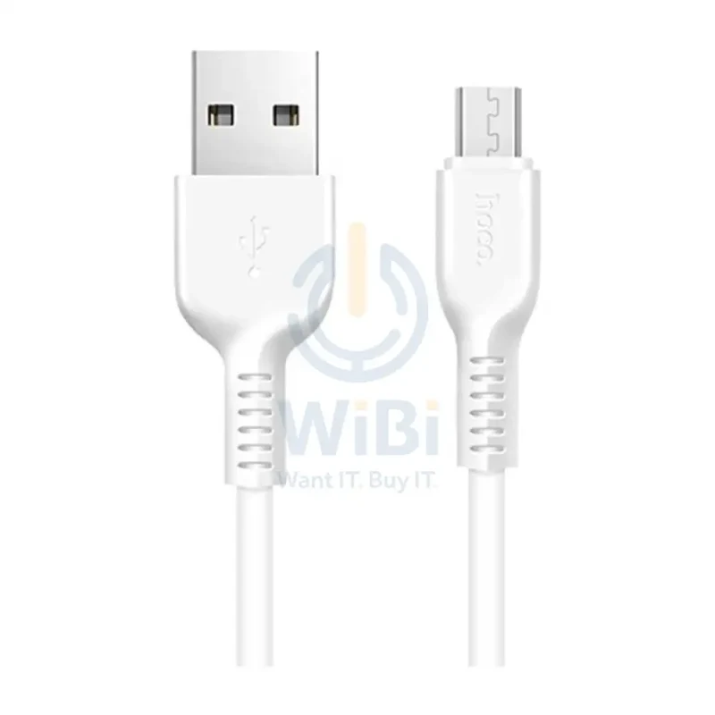 HOCO X20 Flash Charging Data Sync Cable - Micro USB / 2 Meters / White