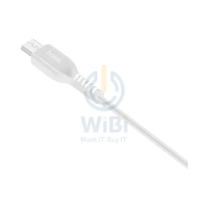 HOCO X20 Flash Charging Data Sync Cable - Micro USB / 2 Meters / White