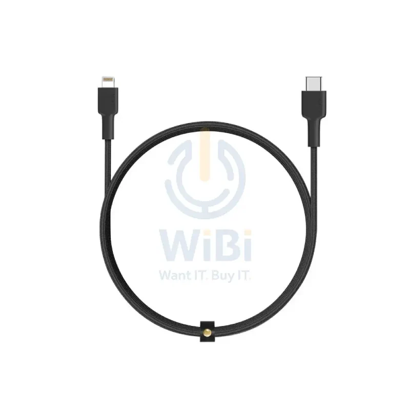 AUKEY On The Go Bundle (Wall Charger+ Power Bank + Braided Cable) - 20W / 10,000mAh / 1.2 Meter / Black