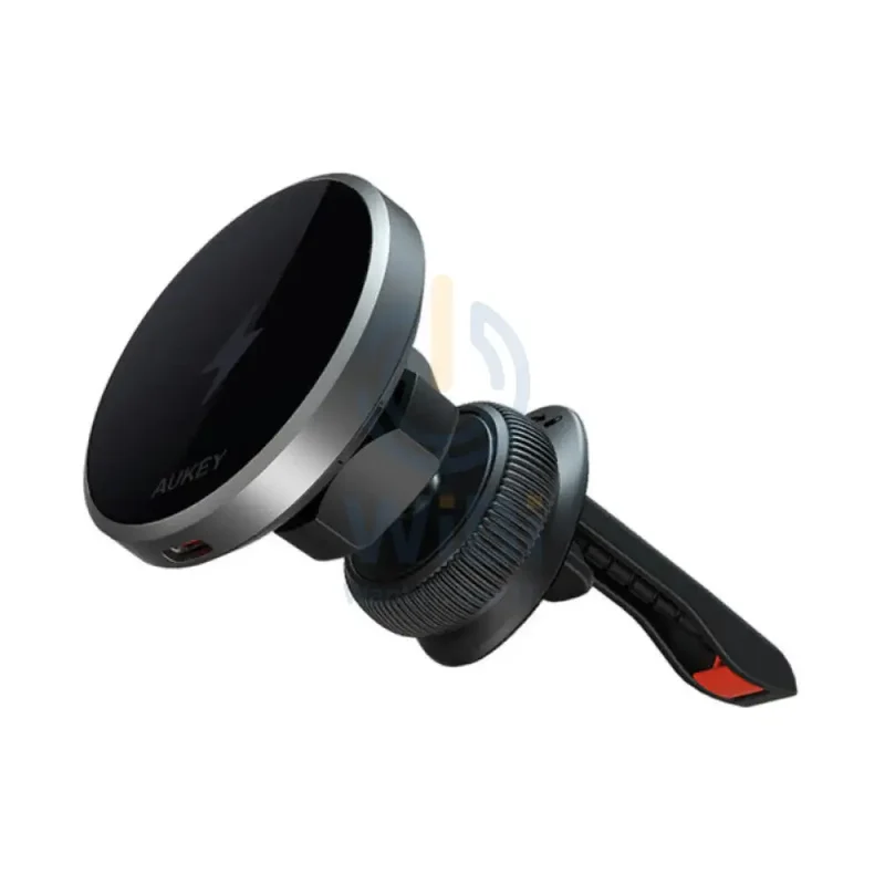 AUKEY Qi2 Wireless Car Vent Charging Mount Holder - 15W / Black