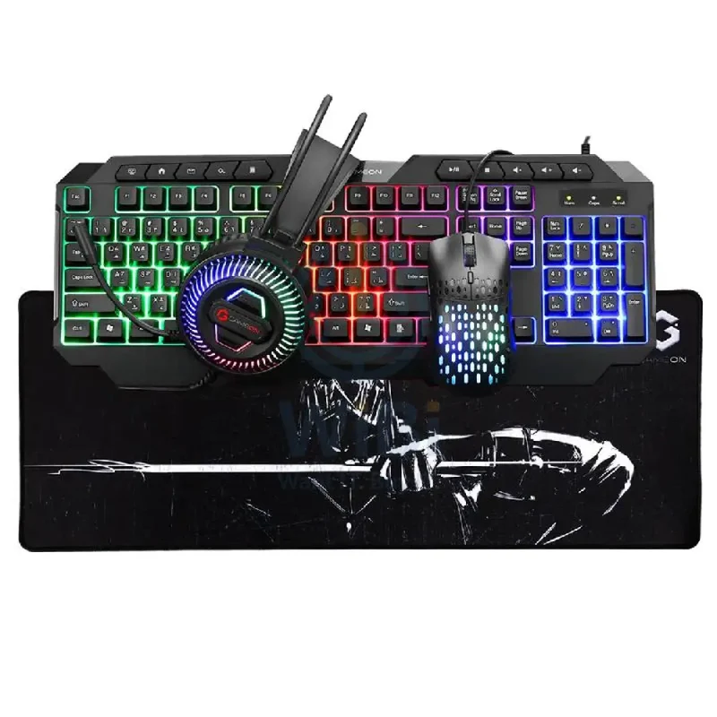 GameOn CYPHER XL All-In-One Gaming Bundle (Keyboard, Headset, Mouse & Mousepad)