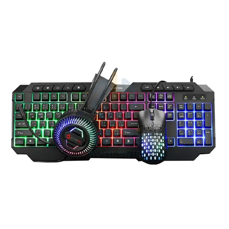 GameOn CYPHER XL All-In-One Gaming Bundle (Keyboard, Headset, Mouse & Mousepad)