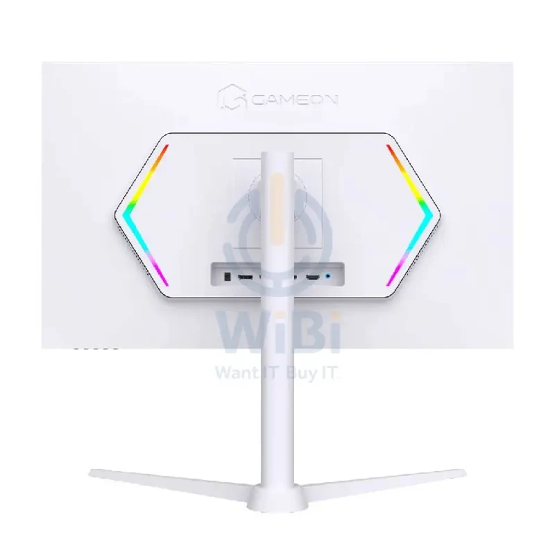 GameOn GOA27QHD180IPS Artic Pro Series Gaming Monitor - 27" QHD / 180Hz / DisplayPort / HDMI / Audio Out - White
