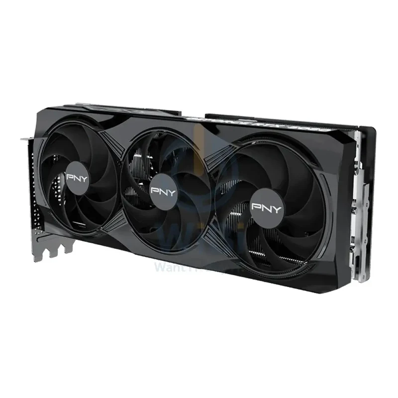 PNY NVIDIA GeForce RTX 5080 OC Triple Fan Graphics Card - 16GB / GDDR7 / 256-bit / PCIe 5.0 / DisplayPort 2.1 / HDMI 2.1 / One Year Warranty