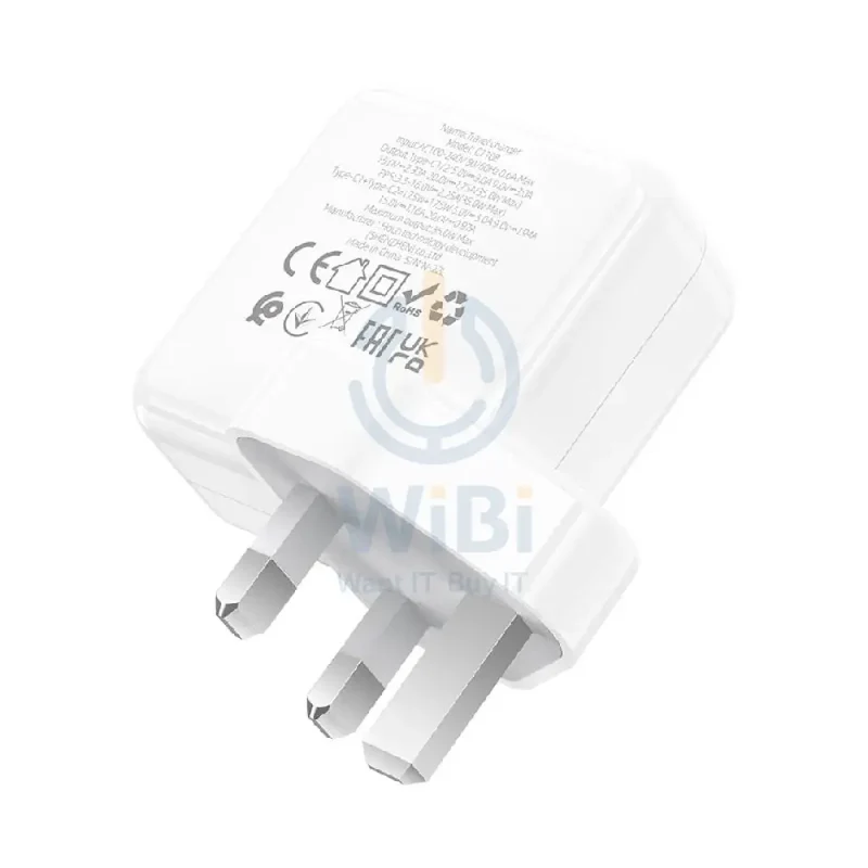 Hoco C110B Wall Charger - PD 35W / USB-C / White