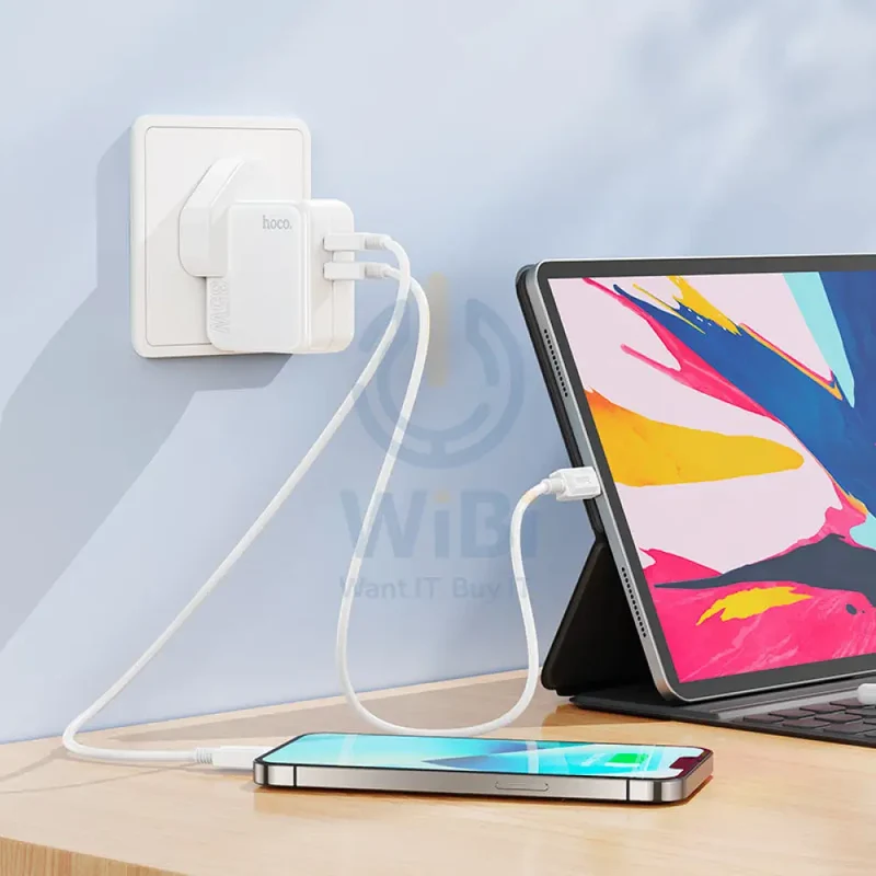 Hoco C110B Wall Charger - PD 35W / USB-C / White